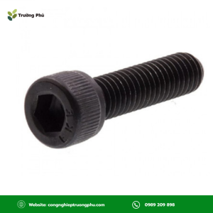 Bulong M6x25 DIN 912 có ren M6, thân dài 25mm và sử dụng chìa khóa lục giác Allen 5mm.