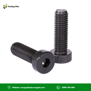 Bulong M6x25 được dùng cho kết cấu thép nhà xưởng, giá đỡ máy và các cụm có tấm đế dày 