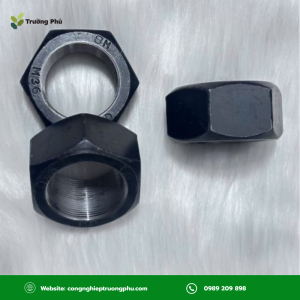 Tán thép đen M40x1.5 đạt tiêu chuẩn DIN 934, cấp bền 10