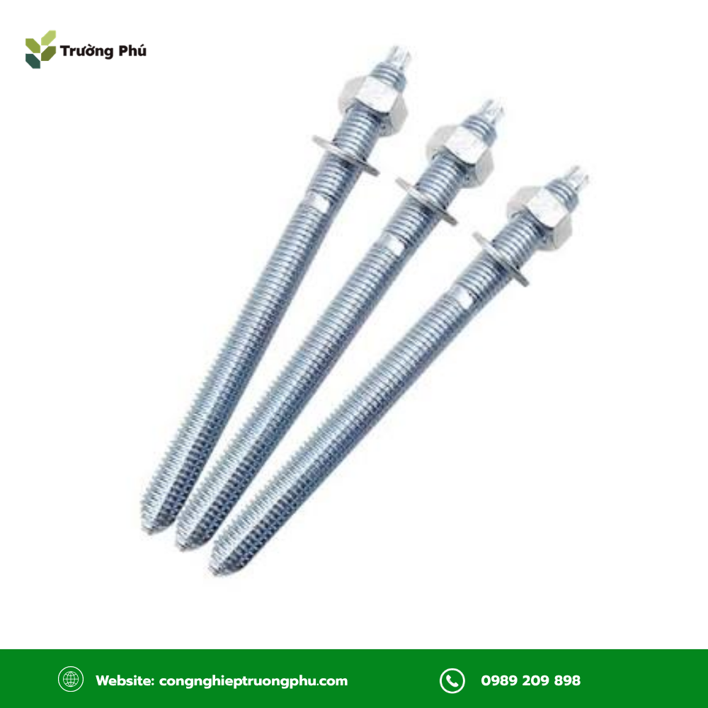 Bulong hóa chất tạo liên kết chắc chắn, phù hợp neo trên bê tông đã hoàn thiện