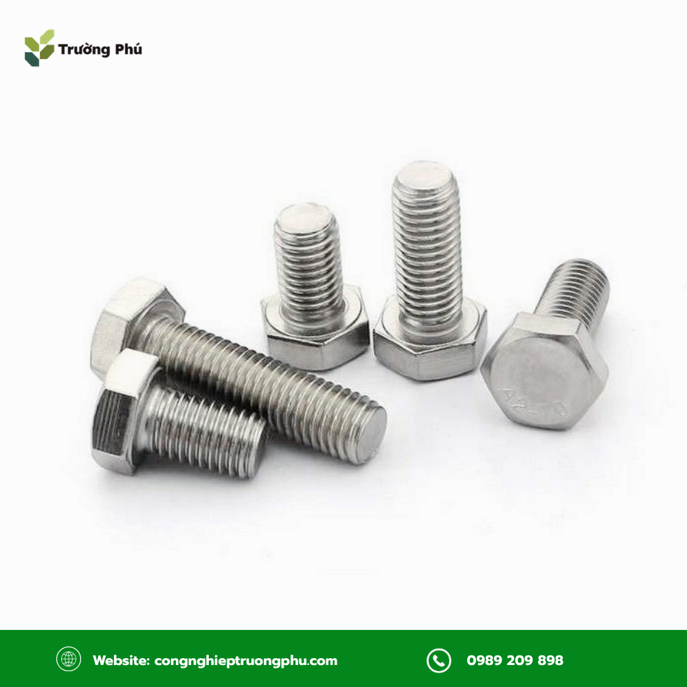 Bulong Inox 304 M12x40 giải pháp liên kết bền, sạch và ổn định cho thiết bị công nghiệp.