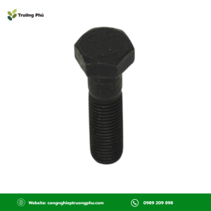 Bulong thép đen 10.9 M16x30 DIN 933 phù hợp mối ghép chịu tải yêu cầu độ bền cơ học cao.