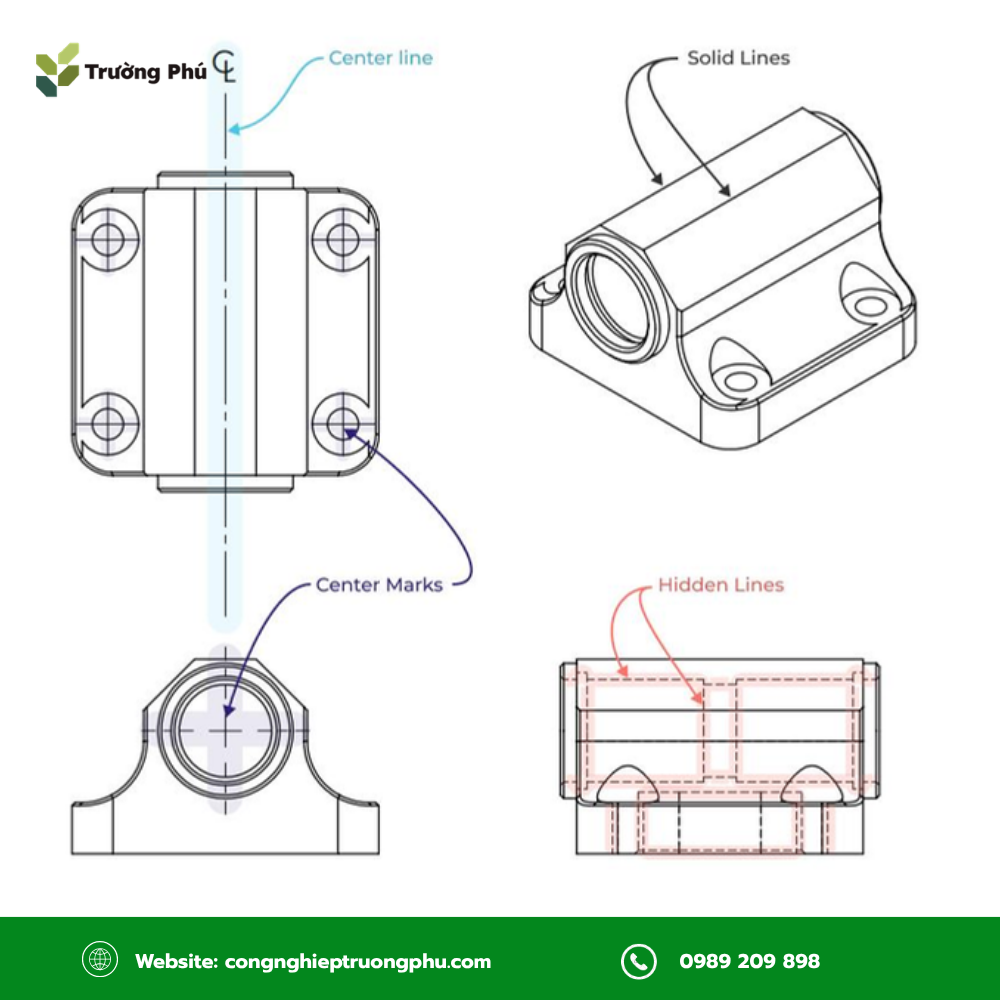 Nguyên tắc cơ bản giúp bản vẽ bulong CAD chính xác, rõ ràng và dễ chỉnh sửa
