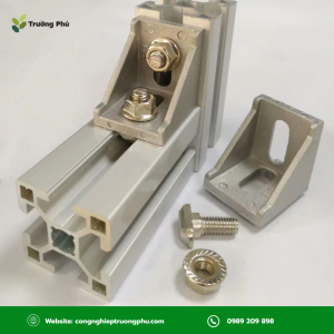 Bulong chữ T M5x25 phù hợp lắp ke góc, cảm biến, tấm chắn và phụ kiện trên hệ khung nhôm.