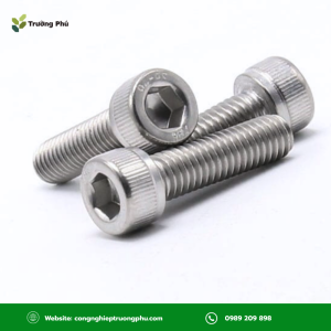 Vít M4x25 DIN 912 đầu trụ lục giác chìm, dễ thao tác, phù hợp các vị trí lắp đặt không gian hẹp.