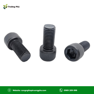 Vít M10x45 lựa chọn phù hợp cho các mối ghép dày, nhiều lớp chi tiết cần thêm chiều dài làm việc.