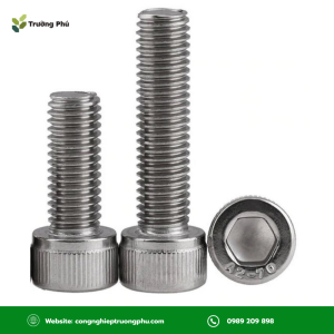 Vít Lục Giác Chìm M6x18 Inox 304 thiết kế đầu trụ gọn, đáp ứng nhiều nhu cầu lắp ráp cơ khí.