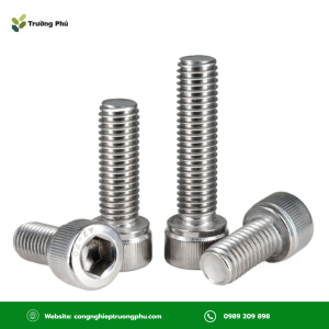 Vít Lục Giác Chìm M6x15 DIN 912 phù hợp cho các mối ghép máy móc và thiết bị inox.