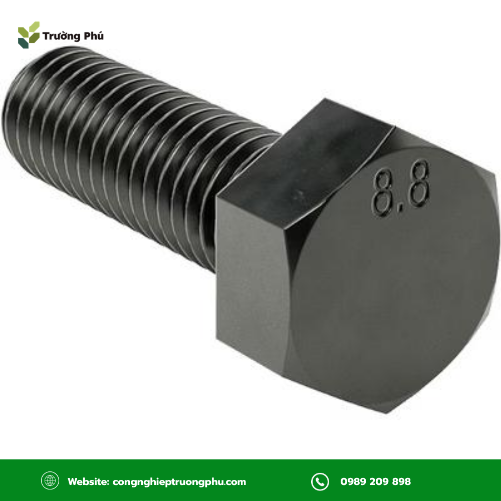 Bulong cấp bền 8.8 với ký hiệu được dập trên đầu.
