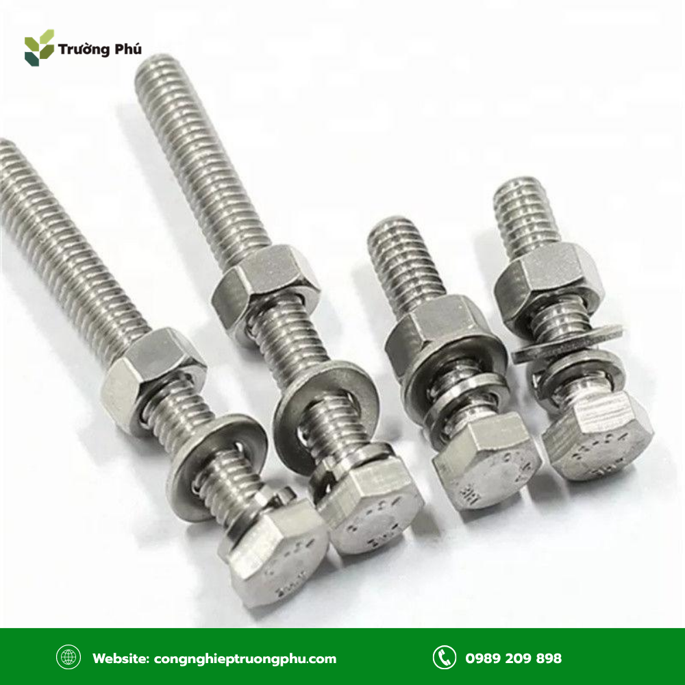 Bulong inox 304 và 316 có khả năng chống ăn mòn tốt, phù hợp nhiều môi trường.