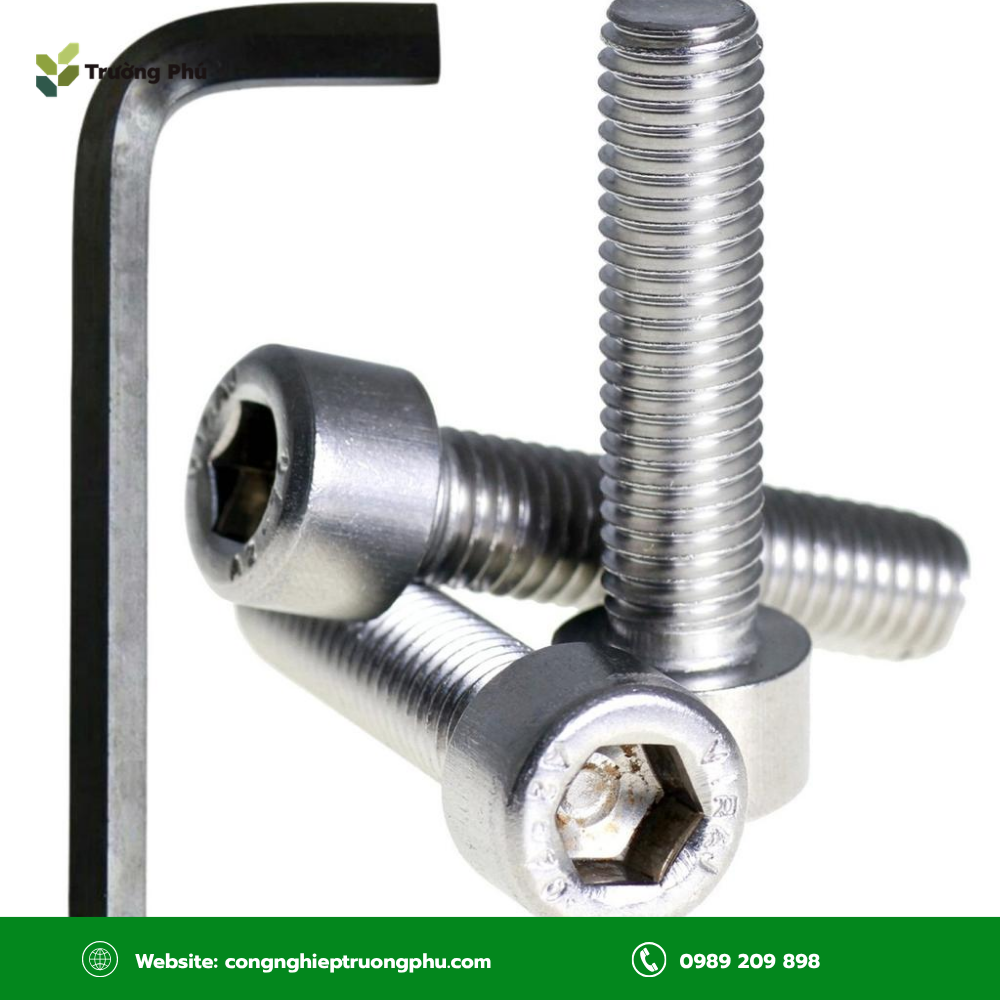 Bulong DIN 912 nhỏ gọn, phù hợp cho máy CNC và khuôn mẫu.