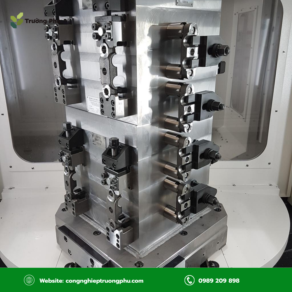 Bulong M8 cấp bền cao dùng để cố định khuôn, đồ gá và các chi tiết trong gia công CNC.