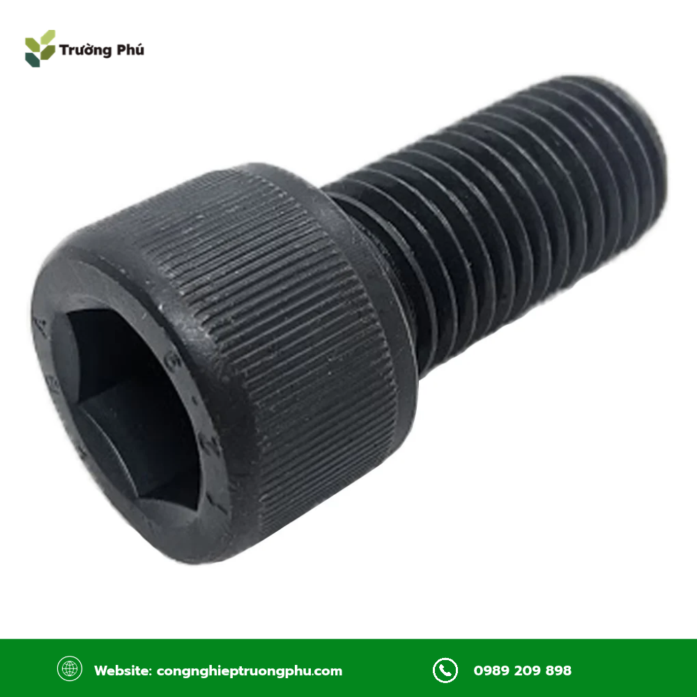 Lục Giác Chìm Đầu Trụ Thép Đen 12.9 DIN912 M8x12