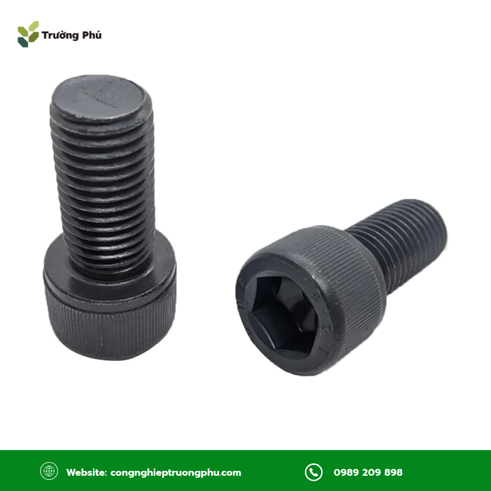Lục Giác Chìm Đầu Trụ Thép Đen 12.9 DIN912 M8x14
