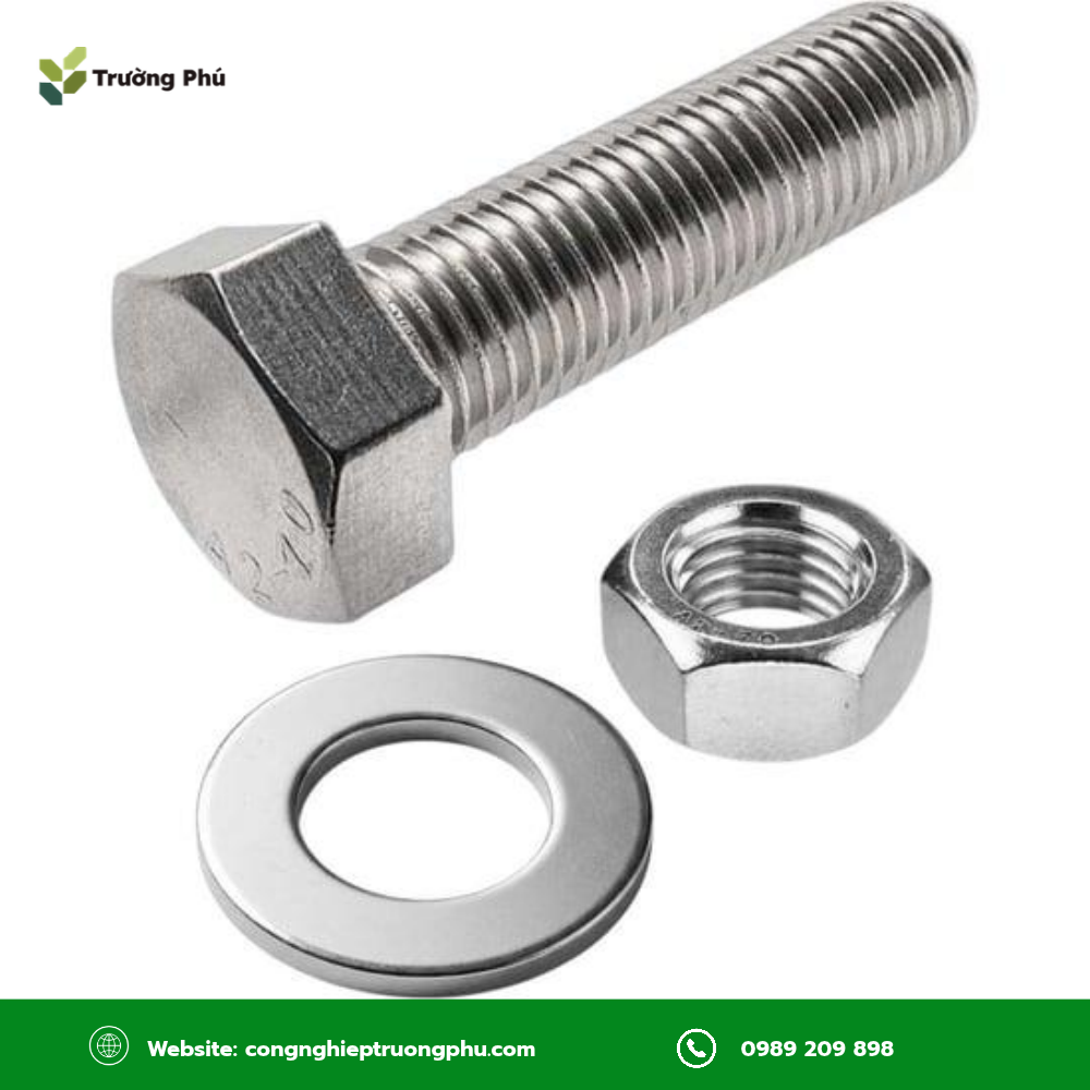 Bulong DIN 933 là bulong lục giác ren suốt theo tiêu chuẩn Đức.