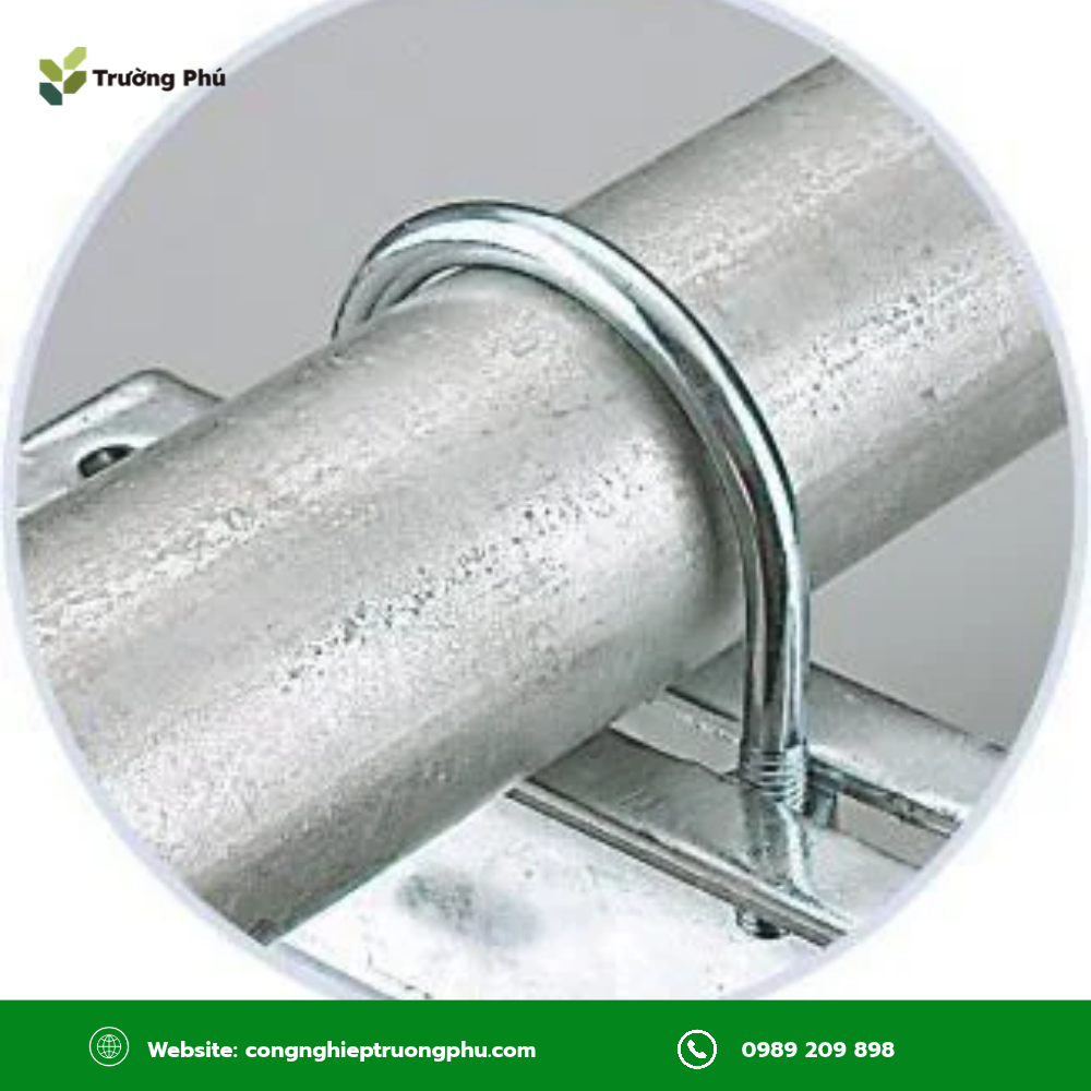 Bulong chữ U được dùng để cố định đường ống, khung đỡ, nhíp xe và nhiều kết cấu khác.